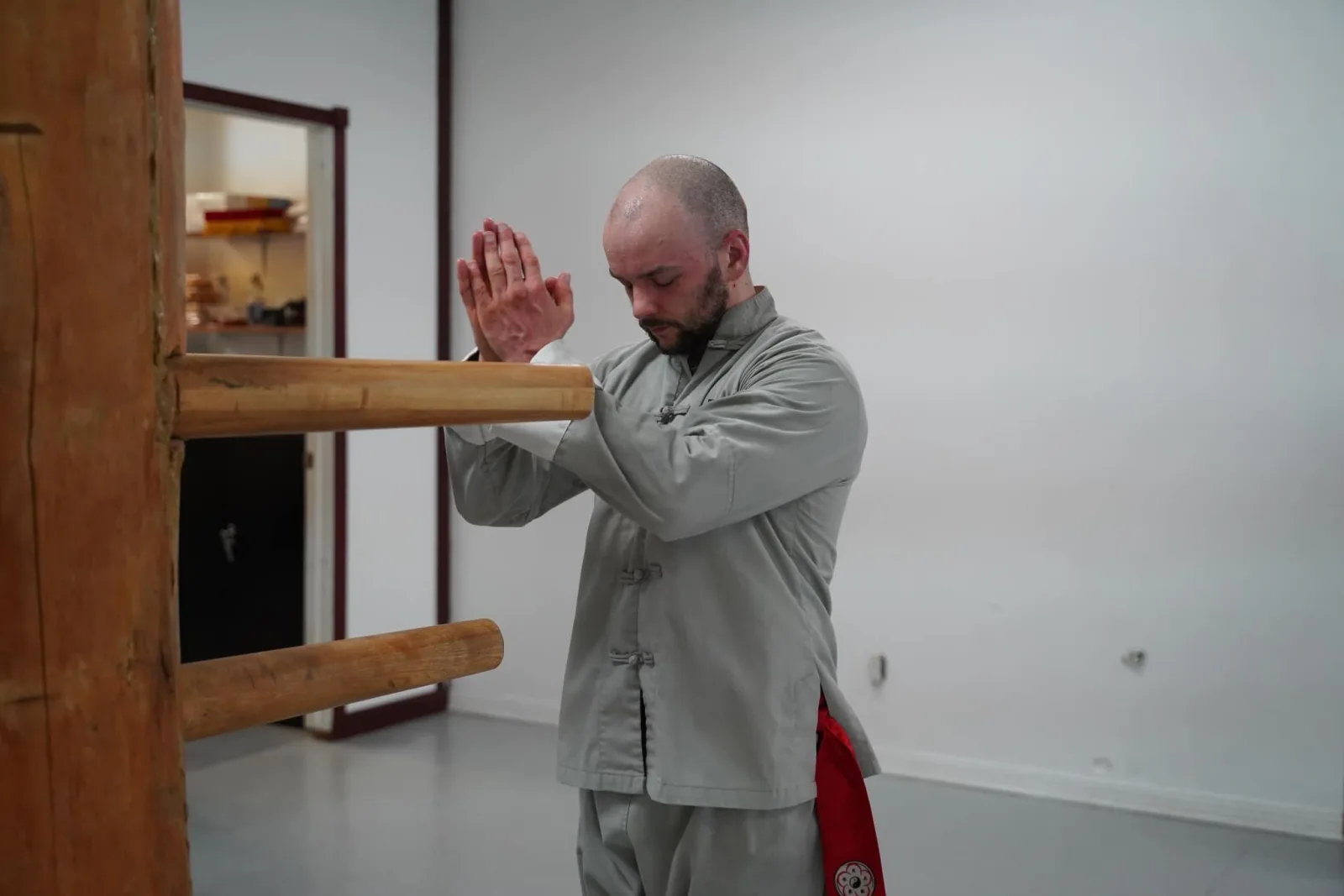 Entraînement au mannequin de bois